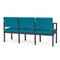 Lesro Lenox 3 Seat Tandem Seating W/ Arms, 64.5 in W 24.5 in L 32 in H LS3103 - alternate 2